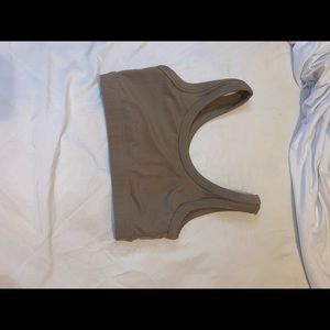 Tan wellness bra